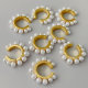 Pearl ear cuff ( pair )