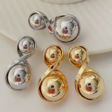 Ball twist earrings