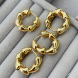 Gold basic hoops