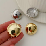 Big ball basic earrings