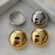 Big ball basic earrings