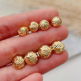 Basic ball earrings