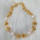 Pearl chain necklace