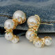 Pearl earrings