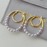 U pearl hoops