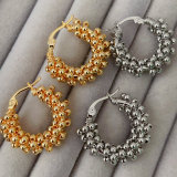 Handmade bead hoops 25mm