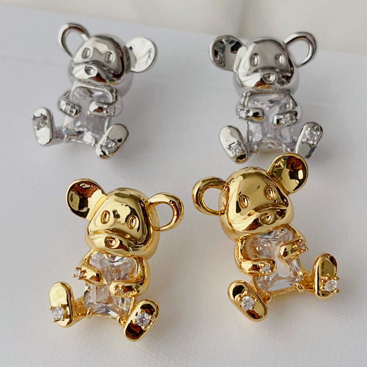 Bear earrings
