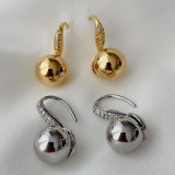 Ball drop earrings