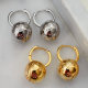Ball drop earrings