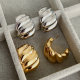 Croissant half hoops