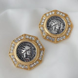 Coin earrings