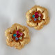 Flower earrings