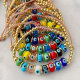 Glass glass eye bracelet
