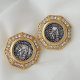 Coin earrings
