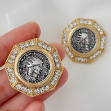 Coin earrings