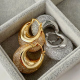 Drop bling hoops