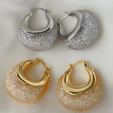 Drop bling hoops