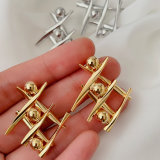 Cross earrings