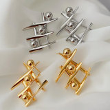 Cross earrings