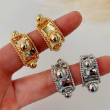 Chunky half moon ball hoops