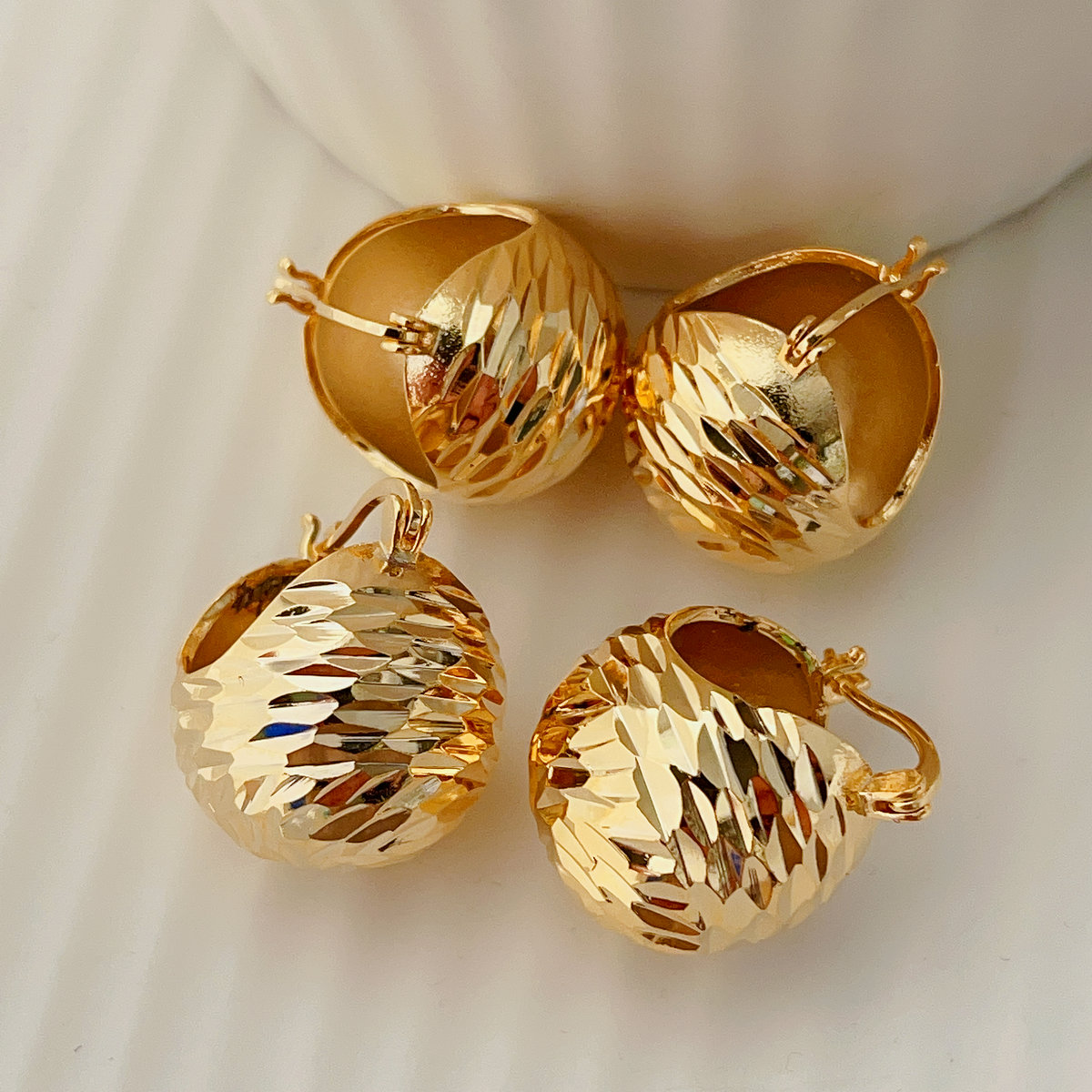 Bling ball hoops