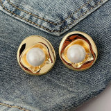 Pearl earrings