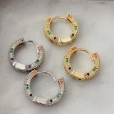Pave colorful hoops