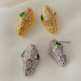 Snake earrings
