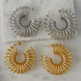 Big chunky earrings
