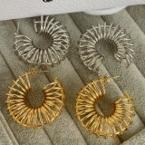 Big chunky earrings