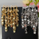 Star chain tassel earrings