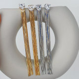 Long chain tassel earrings