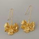 Flower earrings