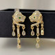 Leo earrings