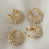Simple pave hoops