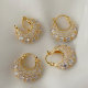 Simple pave hoops