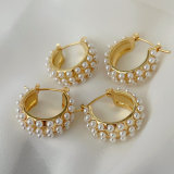 Pearl hoops