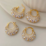 Simple pave hoops