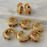Pave colorful hoops