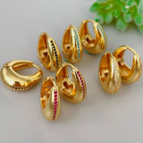 Simple pave earrings