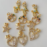 Pave star charm