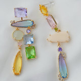 Fine zircon earrings