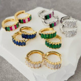 Simple zircon hoops