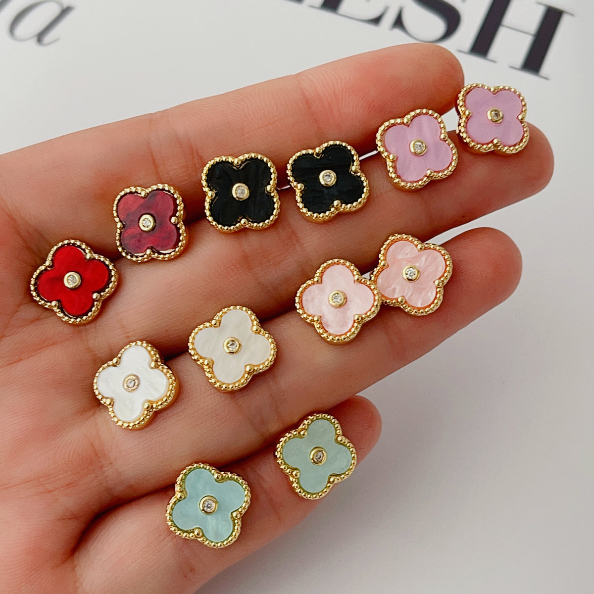 Clover earrings
