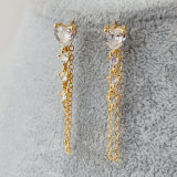 Long chain earrings