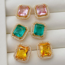 Square earrings