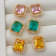 Square earrings