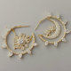 Star moon hoops