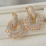 Champing zircon earrings