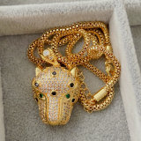 Big tiger pendant necklace